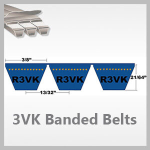 3VK Banded Belts