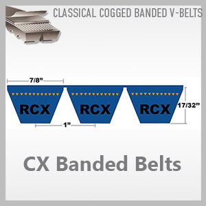 CX Banded Belts