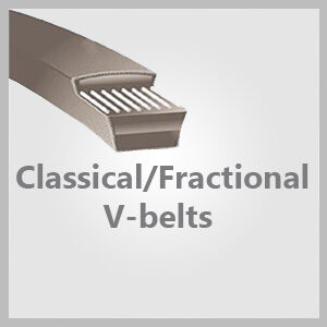Classical/Fractional V-belts